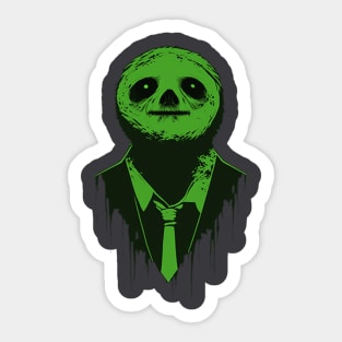 Zombie Sloth Sticker